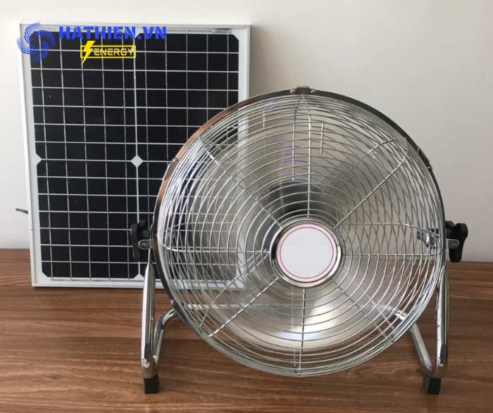 Cách sử dụng quạt năng lượng mặt trời