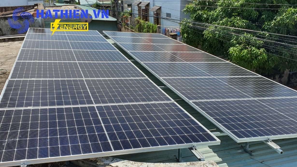Lắp đặt điện năng lượng mặt trời 10kwp tại quận 12